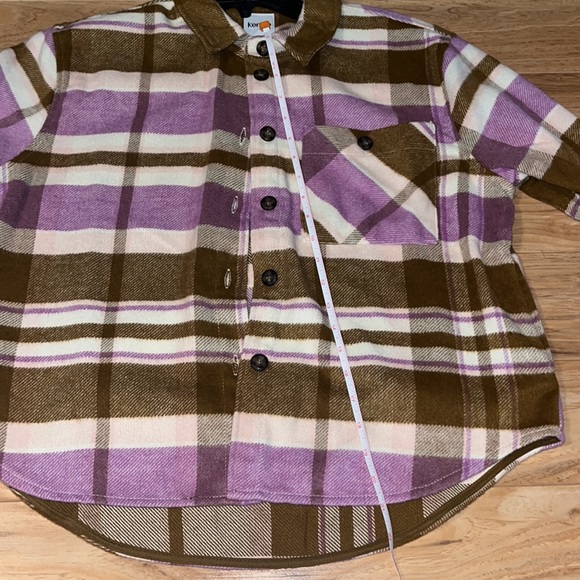 Kensie jeans button up sweater jacket size medium. - Picture 5 of 5